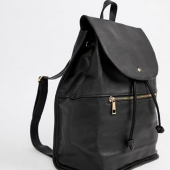 ASOS Handbags - ASOS Soft Drawstring Bucket Backpack